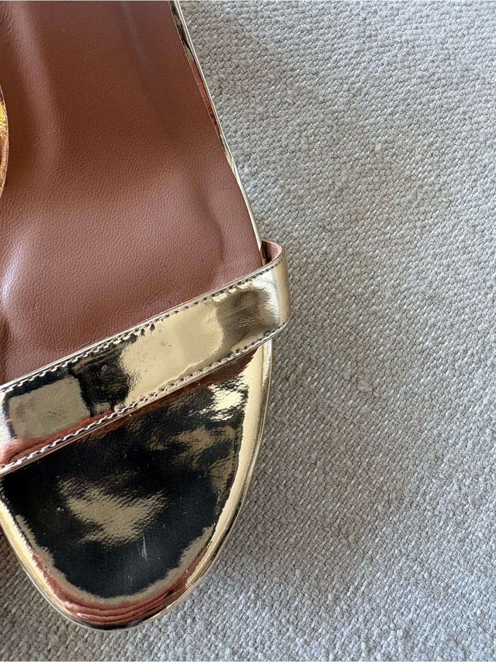 Margaux “The Stella” Gold Platform Heel, 37.5 - Picture 3 of 9